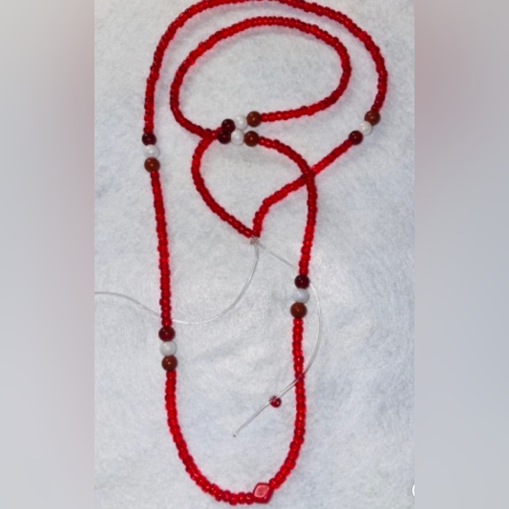 Convincing/pregnancy custom waste beads